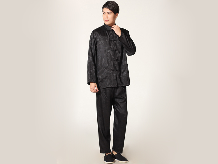 Tai Chi Clothing Long-sleeve Casual Style Linen Suit